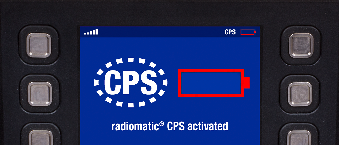 radiomatic<sup>®</sup> CPS <p>Change the battery without downtime.</p>