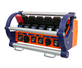 The classic with linear levers for 6 stepless drives.
